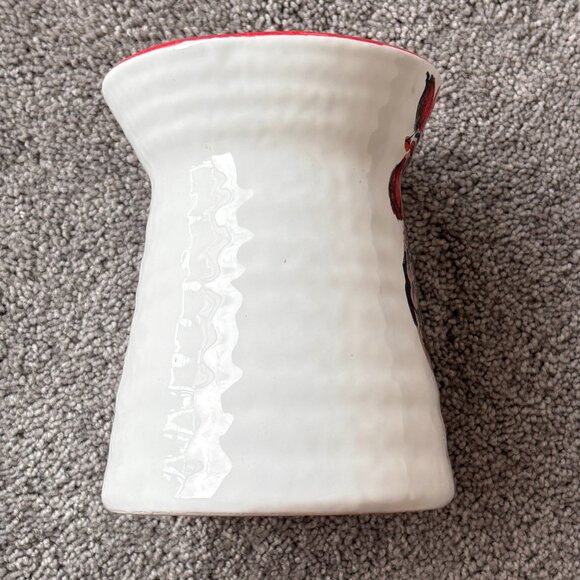 Ceramic Rooster Utensil Holder Vase Made in Italy - Picture 4 of 6